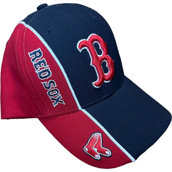 Boston Red Sox Hat MLB Twins Enterprise Rare Style Adjustable Baseball Cap NWT - Picture 2 of 16